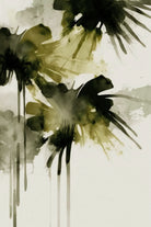 Green flowers no 2 by Treechild on GIANT ART - treechild abstract treechild