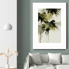 Green flowers no 2 by Treechild on GIANT ART - treechild abstract treechild