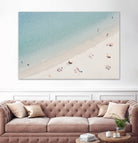 Aerial beach view by Photolovers on GIANT ART - landscape sunbathing