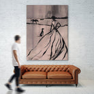 Woman By the Lake by Andreas Magnusson on GIANT ART - paintings drawing
