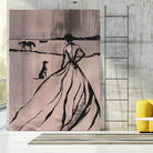 Woman By the Lake by Andreas Magnusson on GIANT ART - paintings drawing