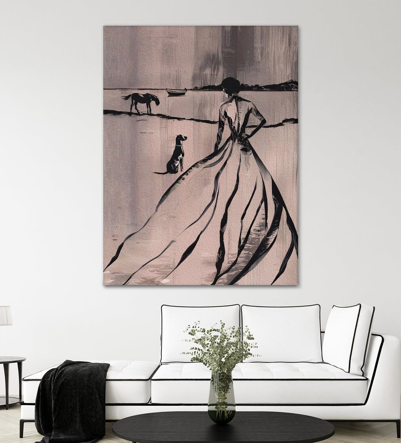 Woman By the Lake by Andreas Magnusson on GIANT ART - paintings drawing