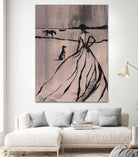 Woman By the Lake by Andreas Magnusson on GIANT ART - paintings drawing