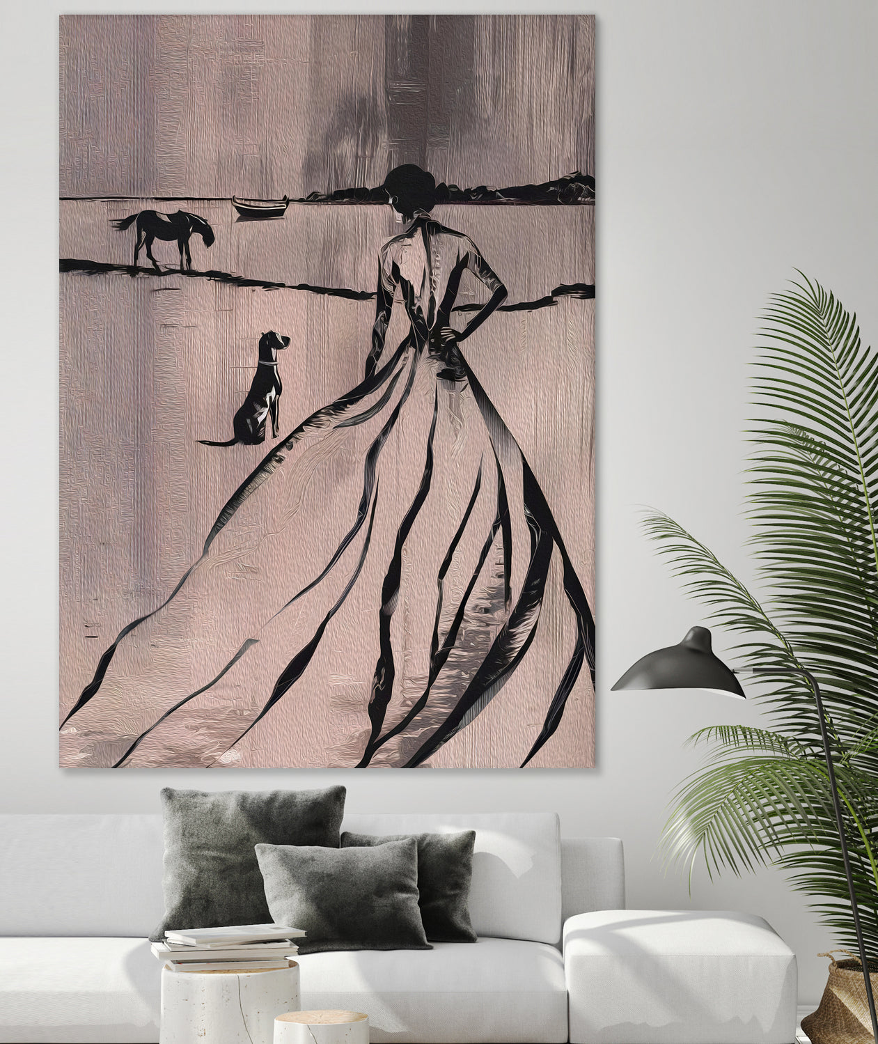 Woman By the Lake by Andreas Magnusson on GIANT ART - paintings drawing