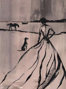 Woman By the Lake by Andreas Magnusson on GIANT ART - paintings drawing