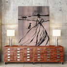 Woman By the Lake by Andreas Magnusson on GIANT ART - paintings drawing