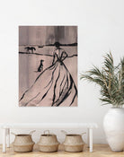 Woman By the Lake by Andreas Magnusson on GIANT ART - paintings drawing