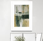 Green and Gold Moment 3 by Sally on GIANT ART - illustration sally ann moss