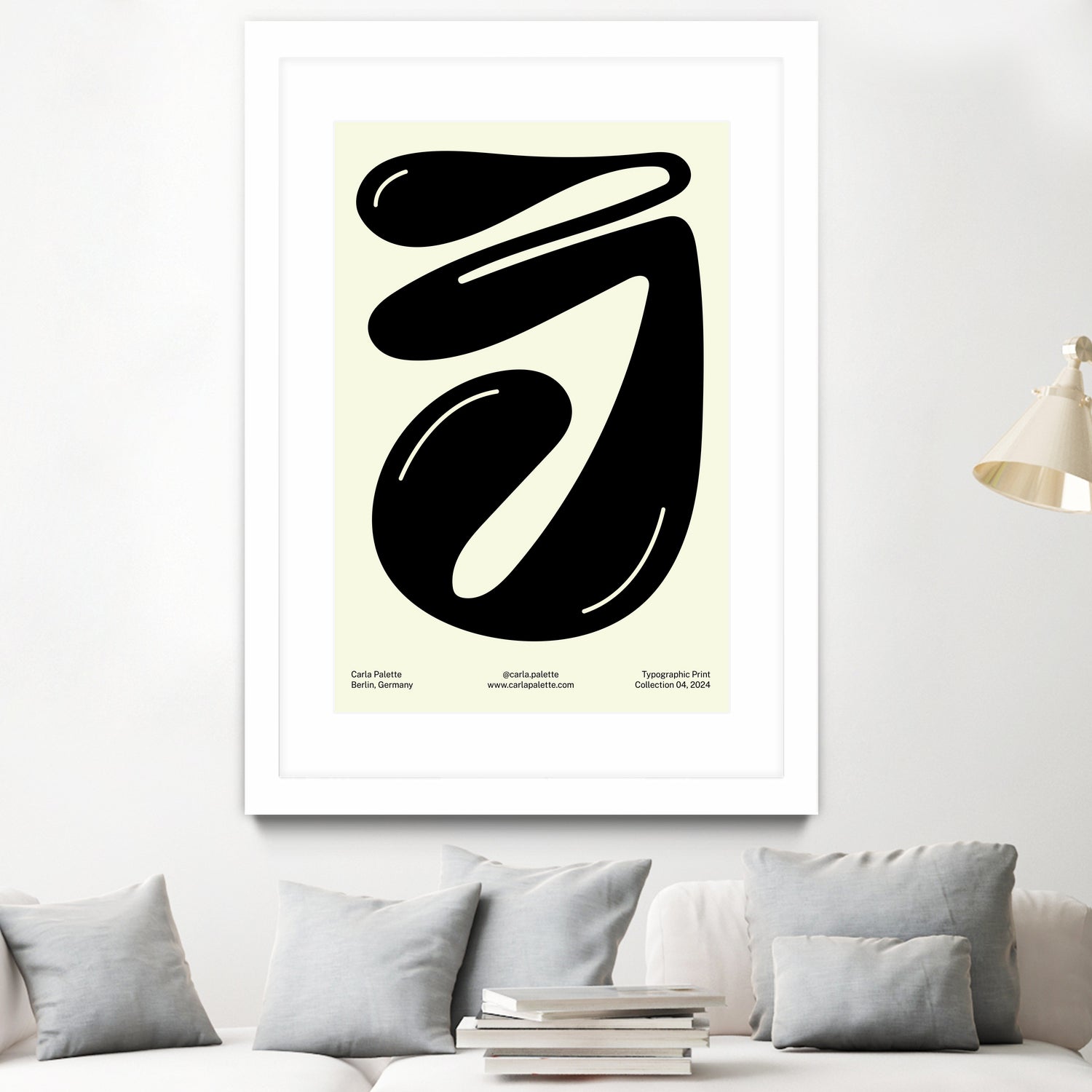 Picturfy 06 by Carla Palette on GIANT ART - abstract typographic print