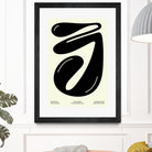 Picturfy 06 by Carla Palette on GIANT ART - abstract typographic print