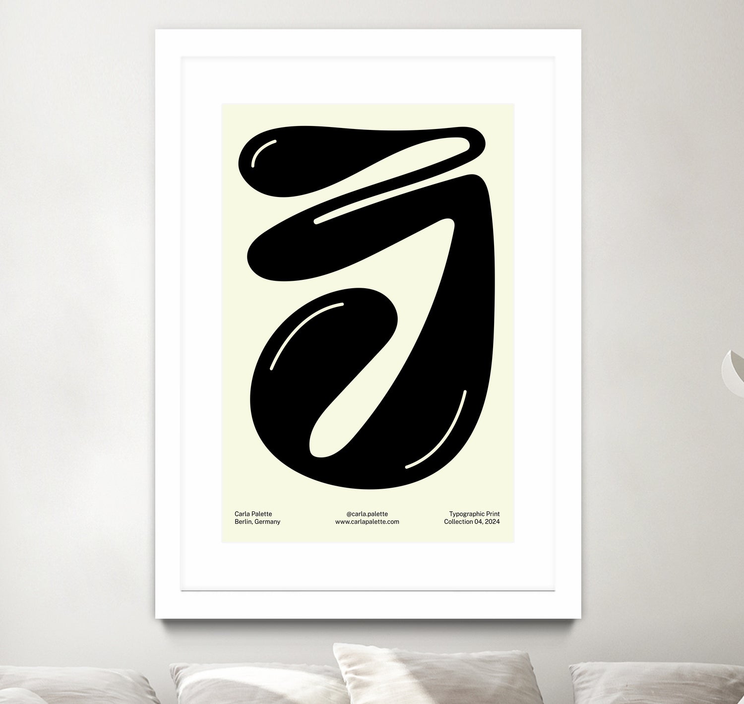 Picturfy 06 by Carla Palette on GIANT ART - abstract typographic print