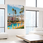 Palm Springs Saguaro by Bethany on GIANT ART - bleu botanical px2758276