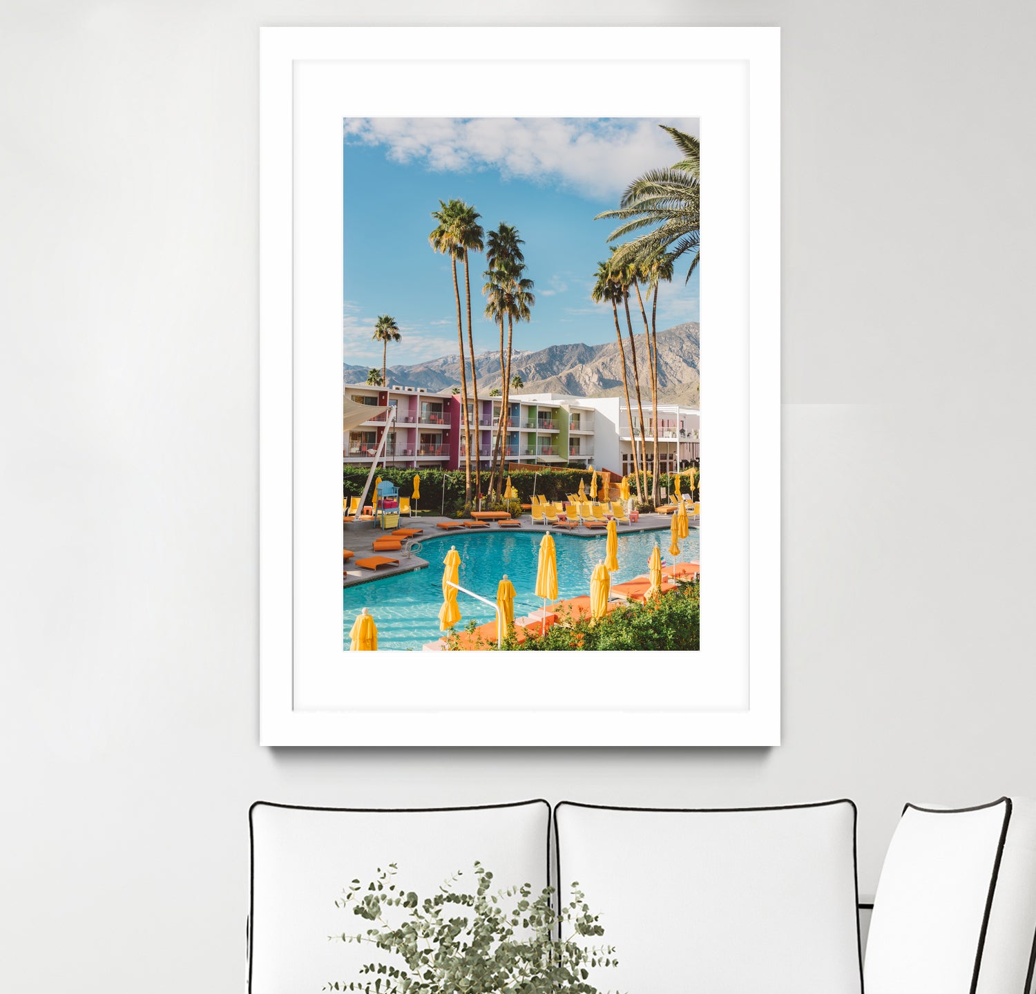 Palm Springs Saguaro by Bethany on GIANT ART - bleu botanical px2758276