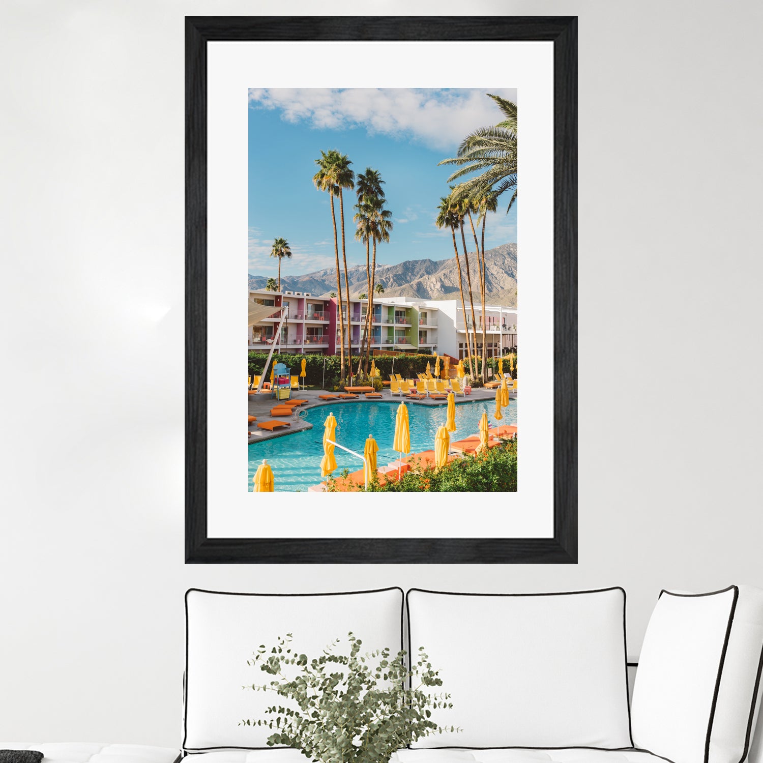 Palm Springs Saguaro by Bethany on GIANT ART - bleu botanical px2758276