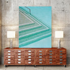Palm Springs Pool Day II by Bethany on GIANT ART - photography aqua