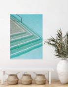 Palm Springs Pool Day II by Bethany on GIANT ART - photography aqua