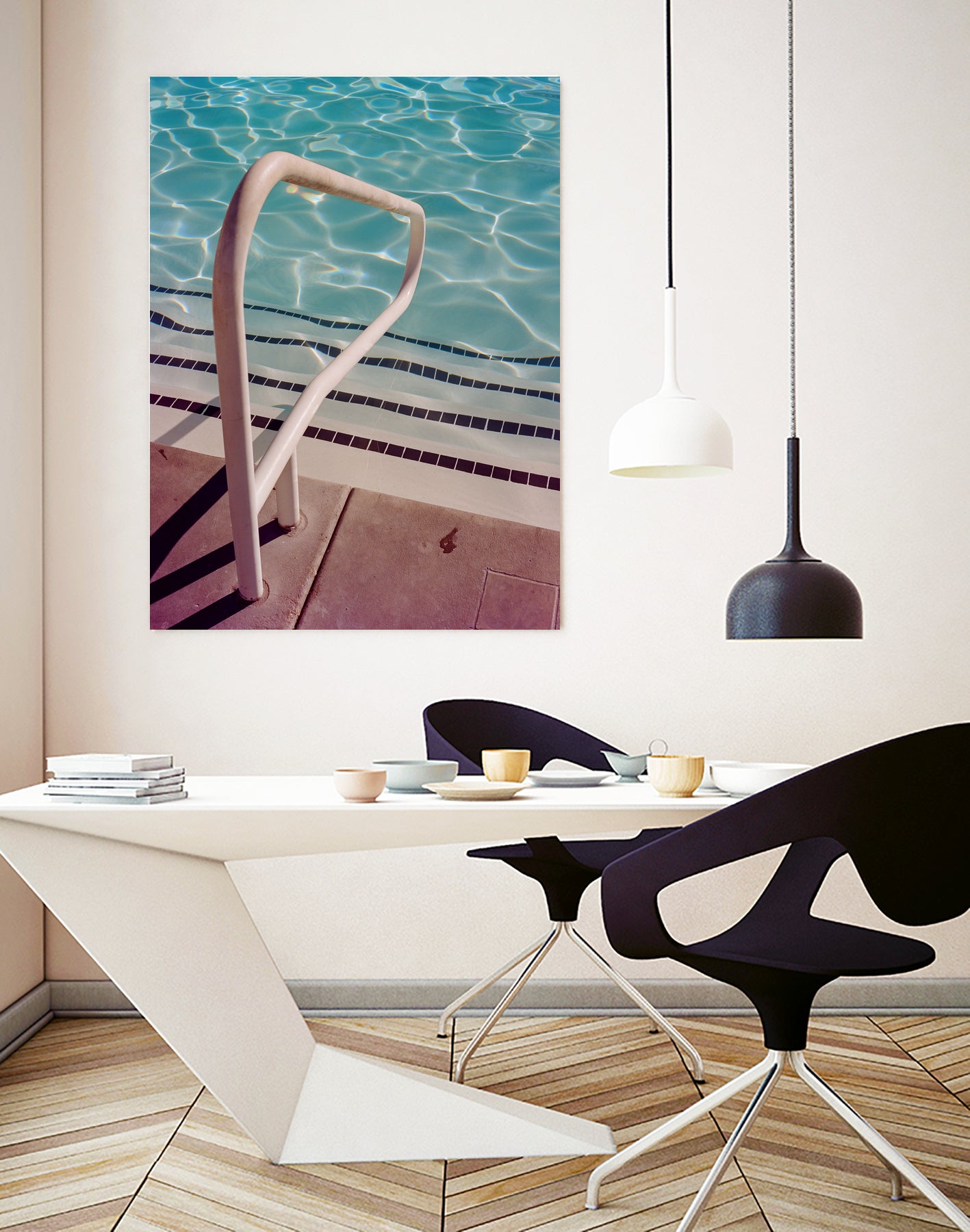 Palm Springs Pool Day by Bethany on GIANT ART - photography swimming pool