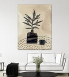 Still Life With a Vase and a Cup of Coffee by Alisa on GIANT ART - illustration drawing