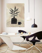 Still Life With a Vase and a Cup of Coffee by Alisa on GIANT ART - illustration drawing