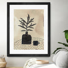 Still Life With a Vase and a Cup of Coffee by Alisa on GIANT ART - illustration drawing