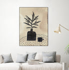 Still Life With a Vase and a Cup of Coffee by Alisa on GIANT ART - illustration drawing