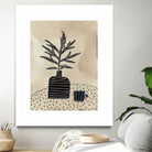 Still Life With a Vase and a Cup of Coffee by Alisa on GIANT ART - illustration drawing
