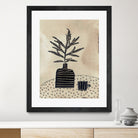 Still Life With a Vase and a Cup of Coffee by Alisa on GIANT ART - illustration drawing