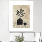 Still Life With a Vase and a Cup of Coffee by Alisa on GIANT ART - illustration drawing