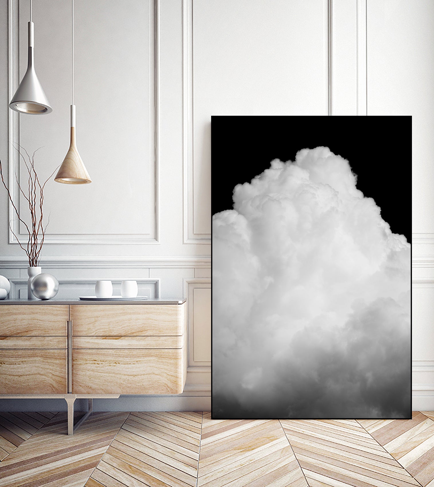 Black Clouds III by Tal Paz-Fridman on GIANT ART - clouds landscape clouds