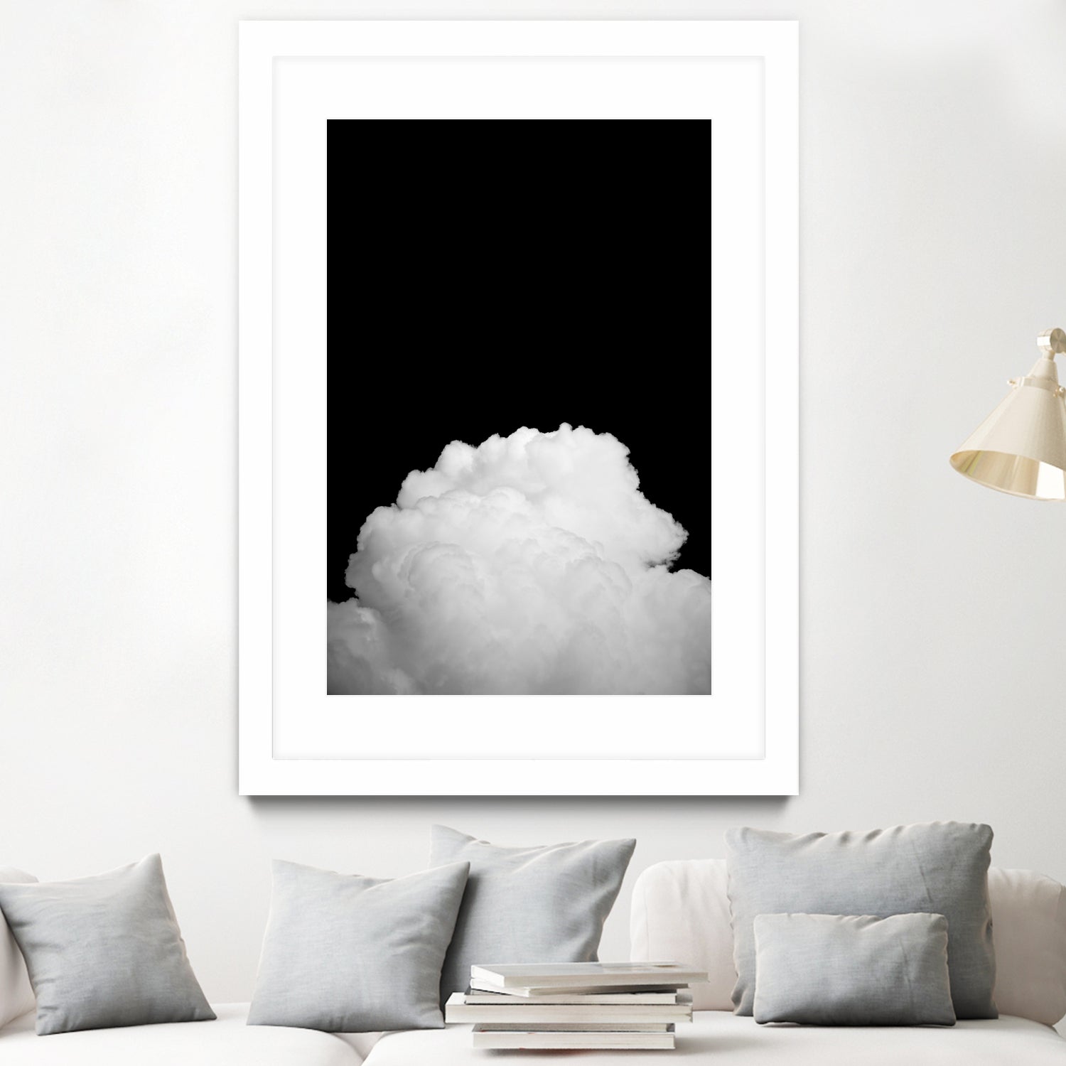 Black Clouds II by Tal Paz-Fridman on GIANT ART - black and white landscape black and white