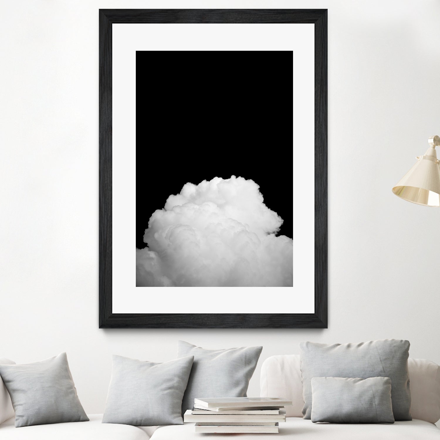 Black Clouds II by Tal Paz-Fridman on GIANT ART - black and white landscape black and white