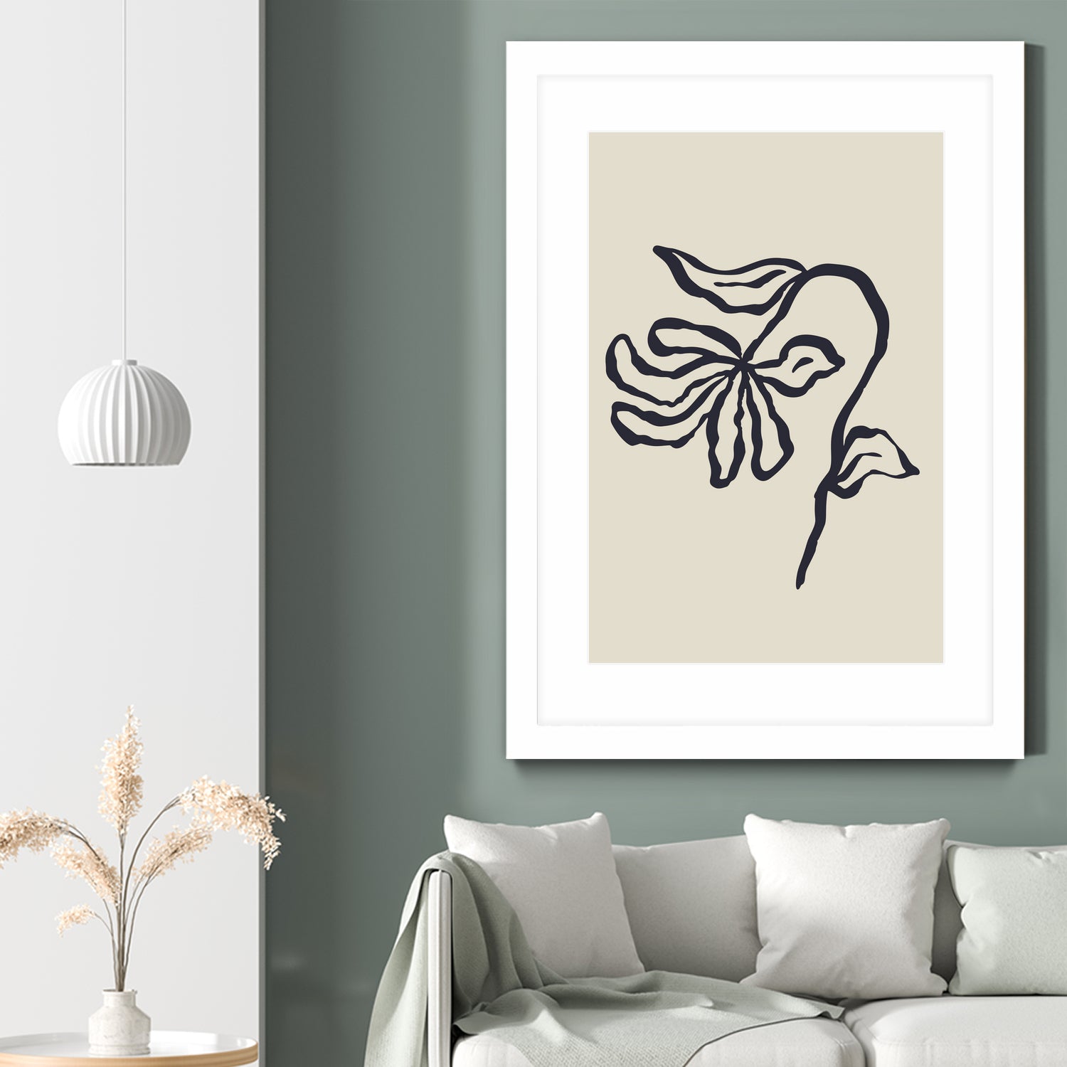 Sketchy Flower Poster 24 by Anna Rose on GIANT ART - flowers and plants sketch