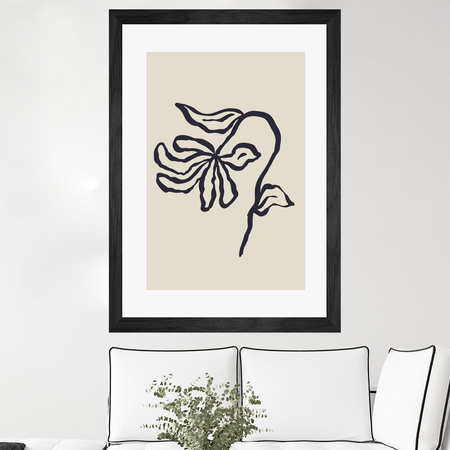 Sketchy Flower Poster 24 by Anna Rose on GIANT ART - flowers and plants sketch