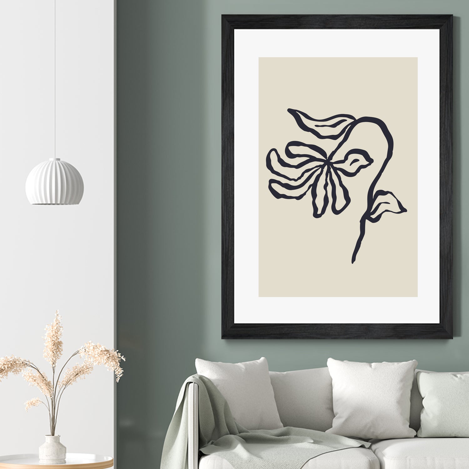 Sketchy Flower Poster 24 by Anna Rose on GIANT ART - flowers and plants sketch