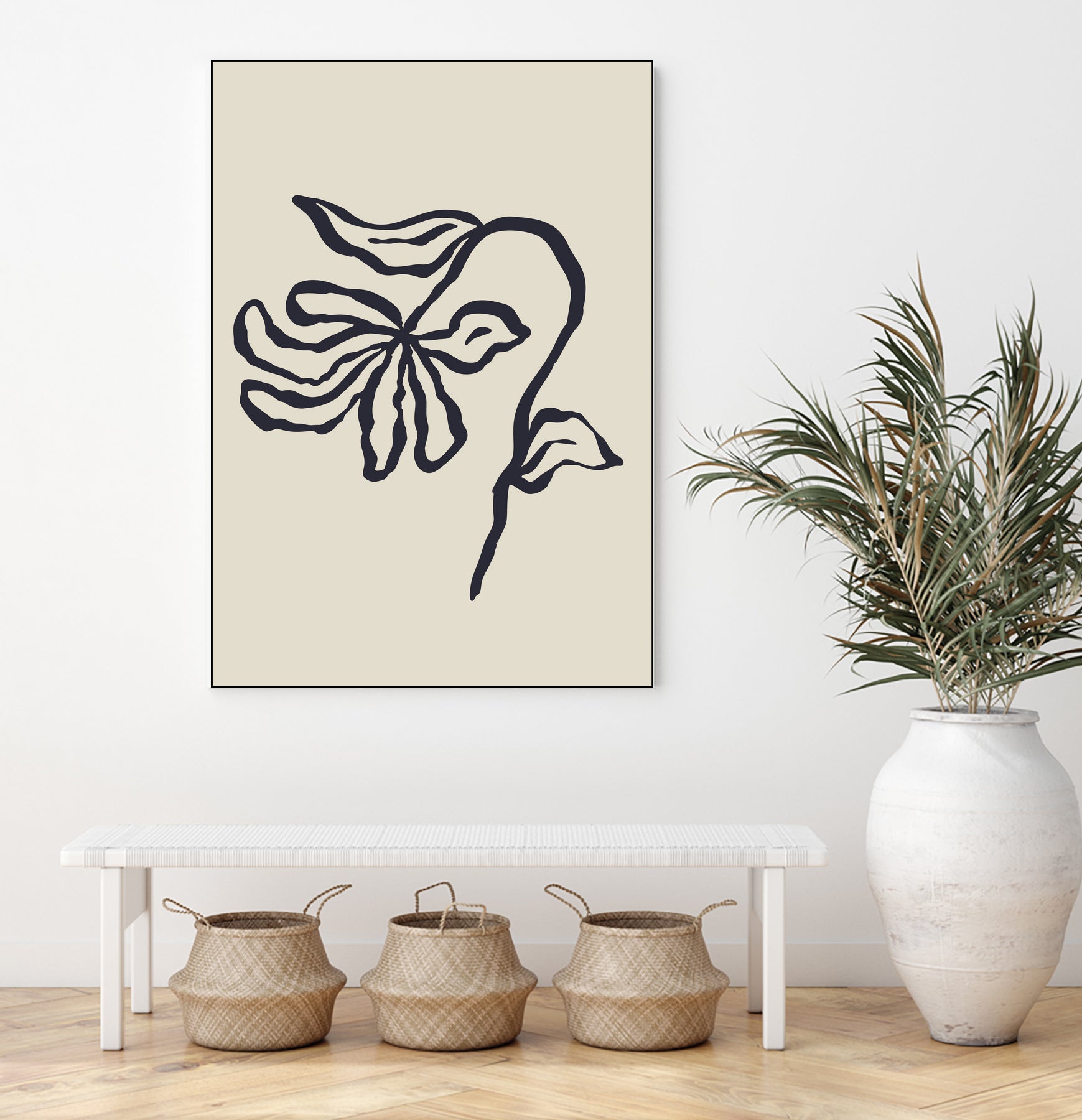 Sketchy Flower Poster 24 by Anna Rose on GIANT ART - flowers and plants sketch