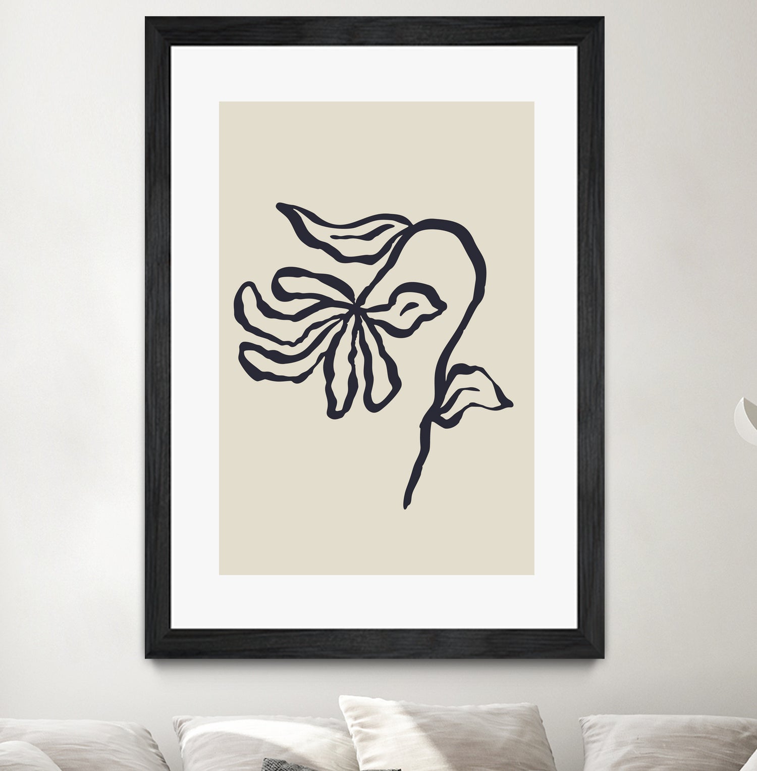 Sketchy Flower Poster 24 by Anna Rose on GIANT ART - flowers and plants sketch