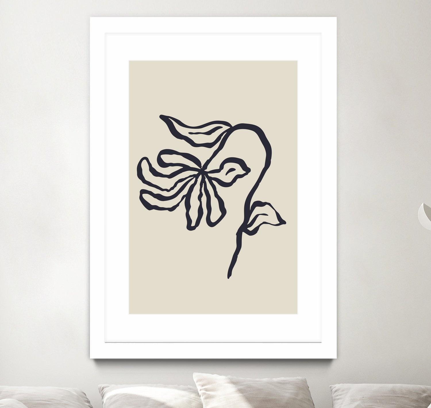 Sketchy Flower Poster 24 by Anna Rose on GIANT ART - flowers and plants sketch