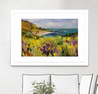 Coastal California  by Maxine Shore  on GIANT ART - green landscape  coast