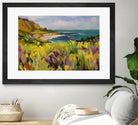 Coastal California  by Maxine Shore  on GIANT ART - green landscape  coast