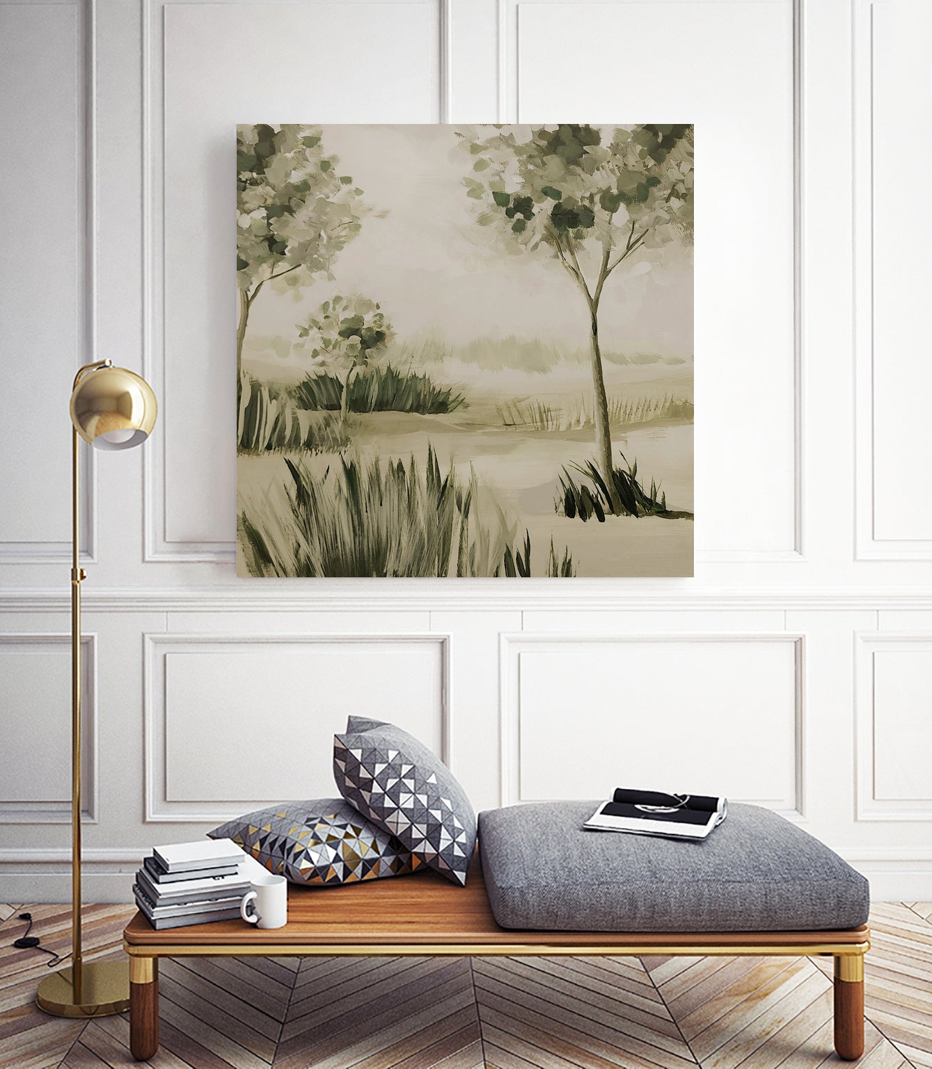 Carriage House 6 by Jenny on GIANT ART - illustration landscape