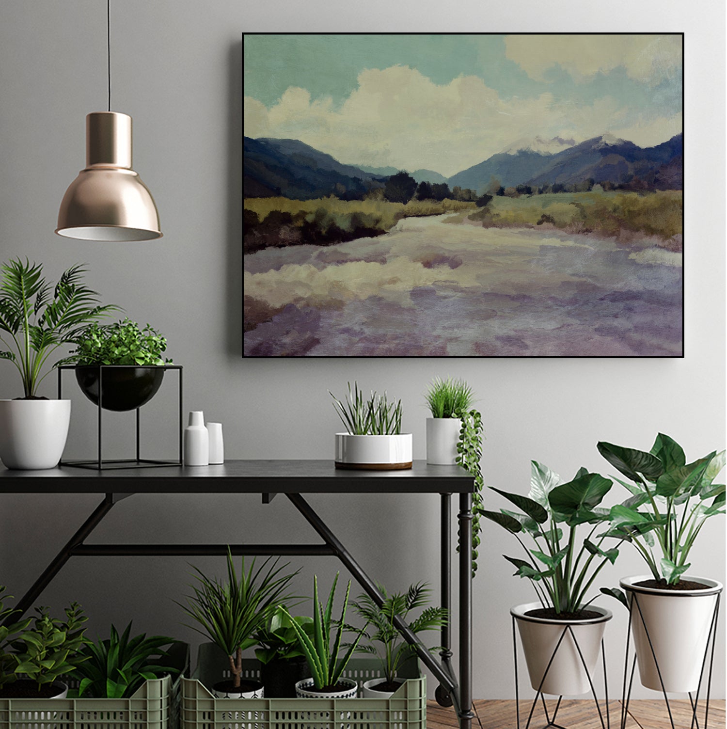 Valley River by Dan on GIANT ART - hobday