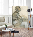 Sketch of a Woman Figure by Ute Rathmann on GIANT ART - portrait drawing figurative portrait drawing