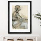 Sketch of a Woman Figure by Ute Rathmann on GIANT ART - portrait drawing figurative portrait drawing