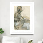 Sketch of a Woman Figure by Ute Rathmann on GIANT ART - portrait drawing figurative portrait drawing