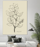 Floral 1 by Dan Hobday on GIANT ART - flowers and plants sketch