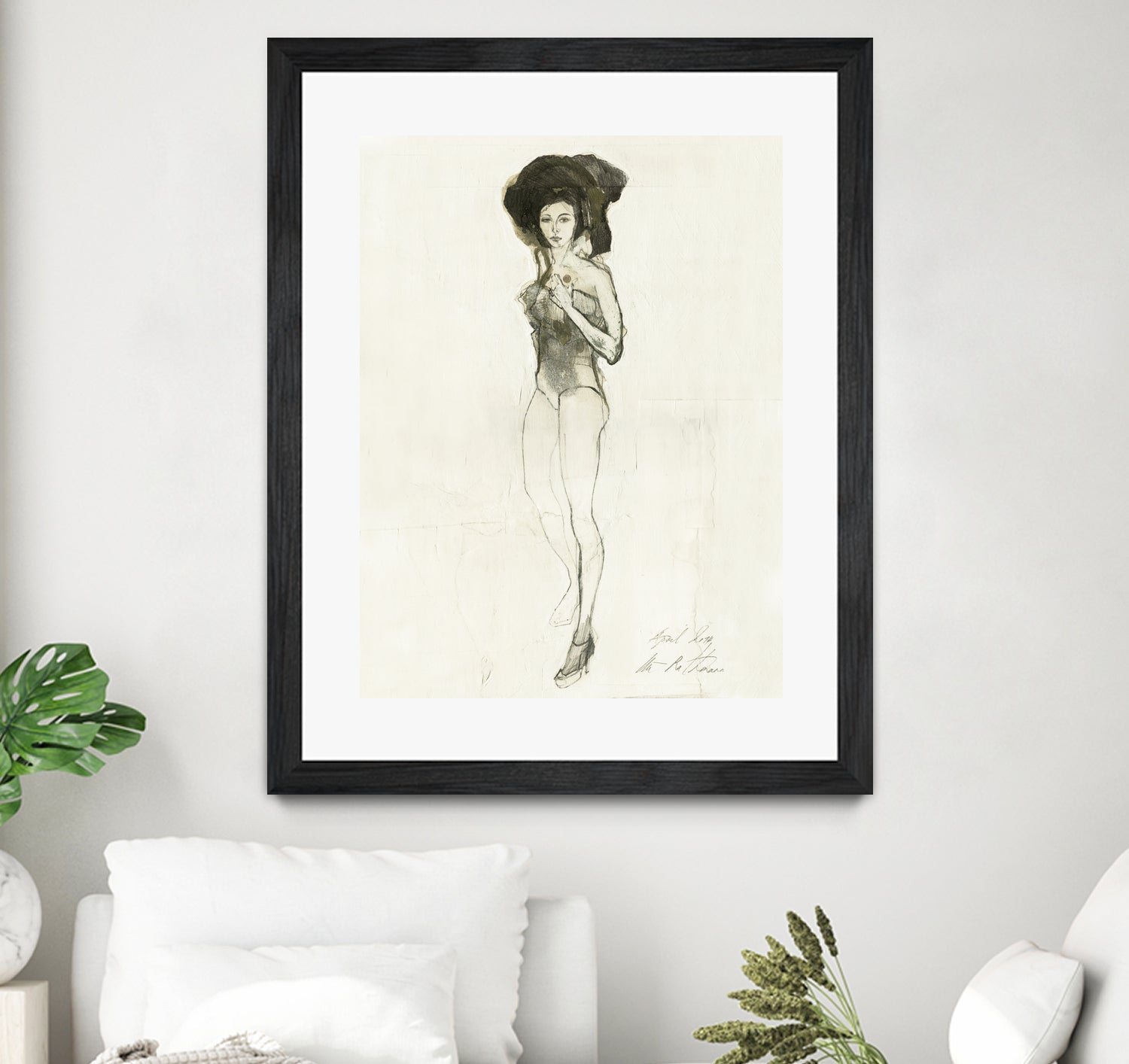 Minimalist Style by Ute Rathmann on GIANT ART - figurative fashion illustration