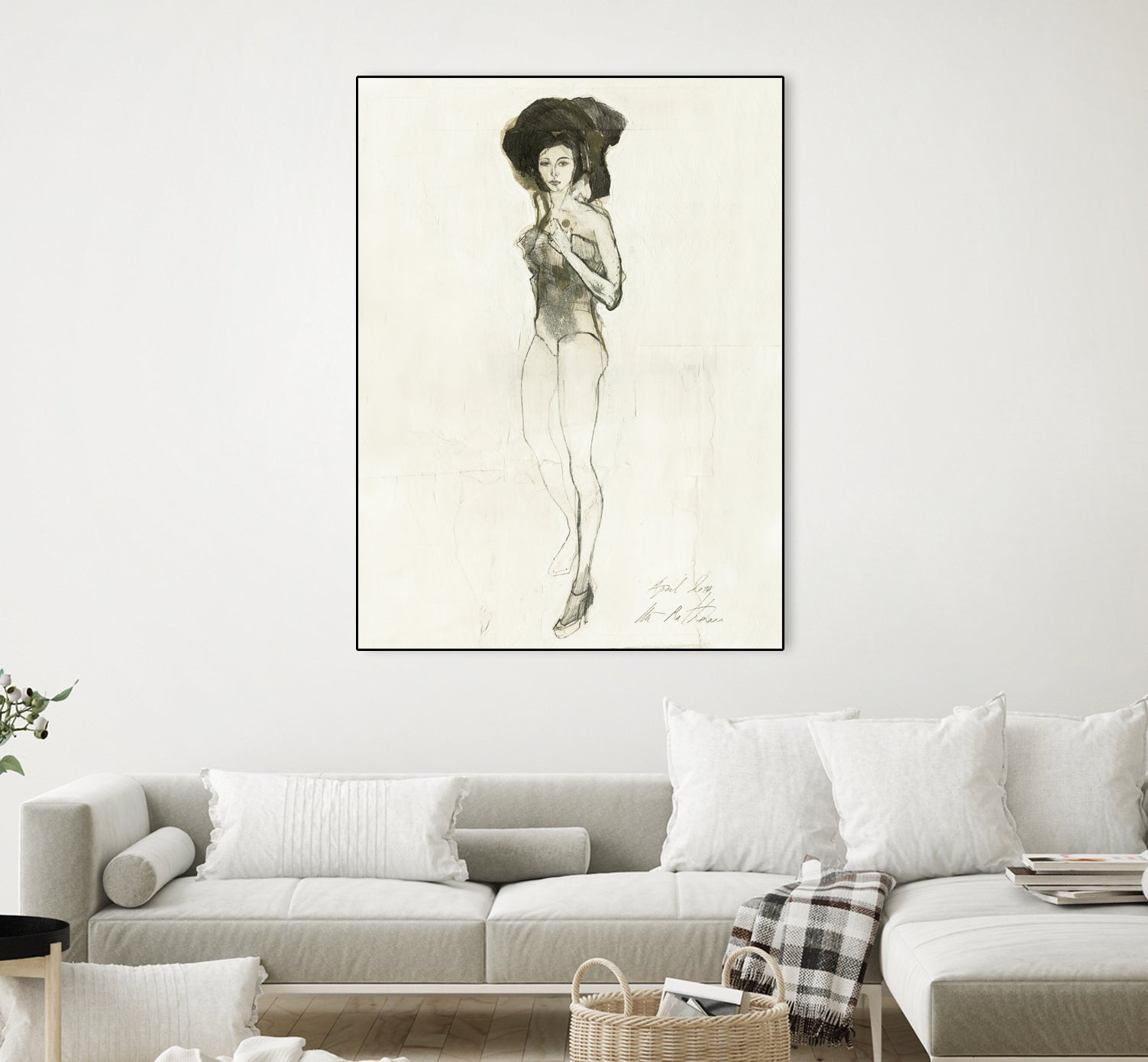 Minimalist Style by Ute Rathmann on GIANT ART - figurative fashion illustration