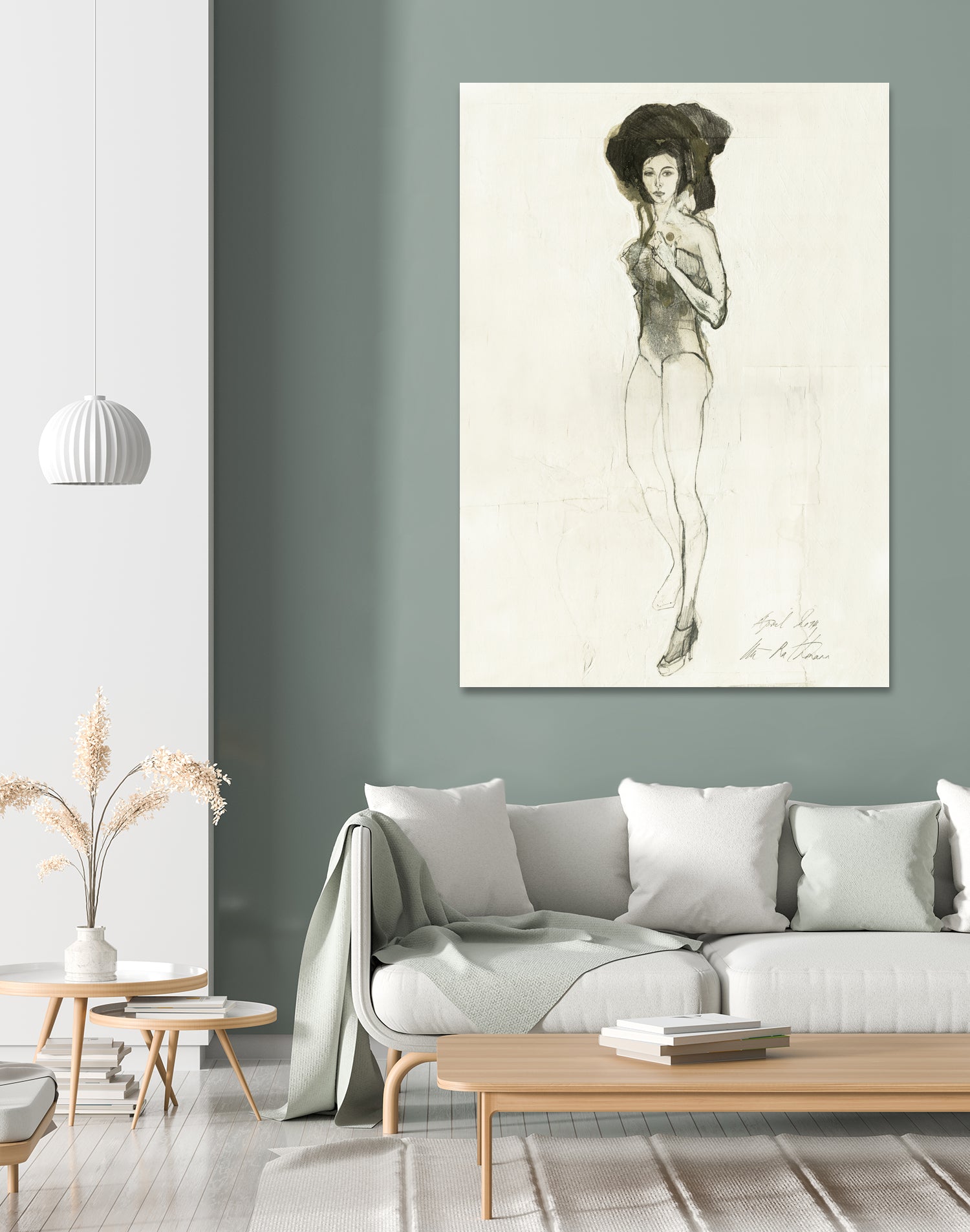 Minimalist Style by Ute Rathmann on GIANT ART - figurative fashion illustration