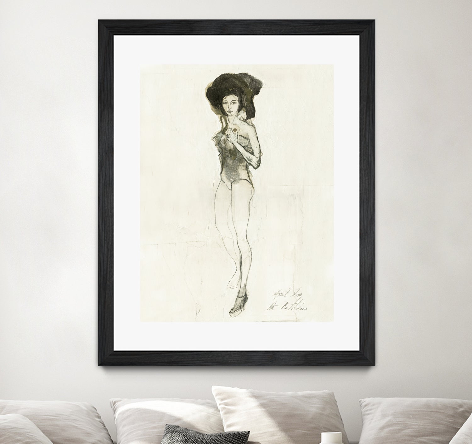Minimalist Style by Ute Rathmann on GIANT ART - figurative fashion illustration