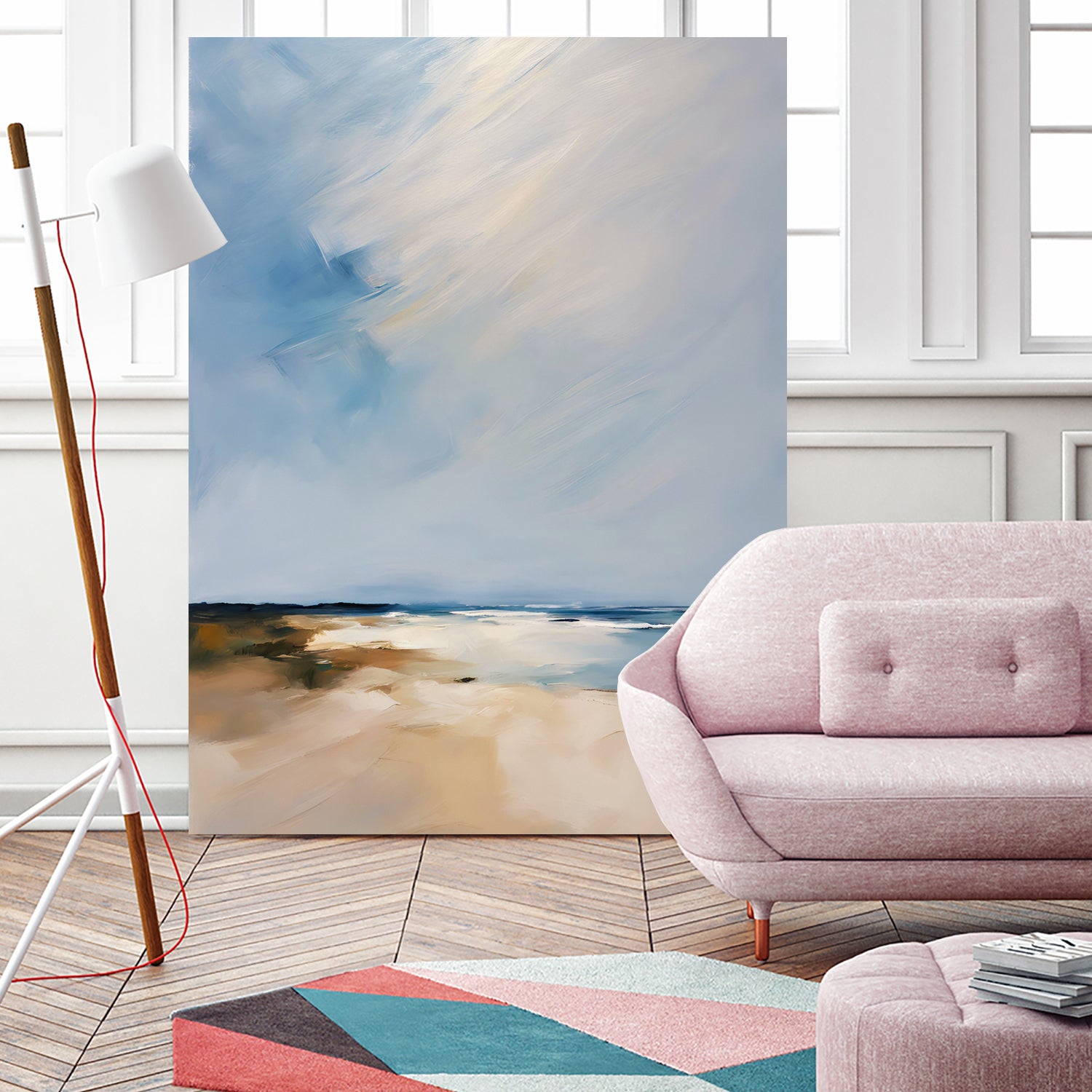 Quiet beach and sea by Ohkimiko on GIANT ART - nature and landscapes 